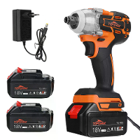 [EU Direct] Topshak TS PW1A 380N.M Brushless elektrische slagmoersleutel met twee batterijen LED werklamp Oplaadbaar hou