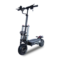 [EU DIRECT] TOURSOR E5B Elektrische Scooter 60V 40Ah Batterij 3000W*2 Dubbele Motoren 11 inch Off road Banden 60 80KM Ac