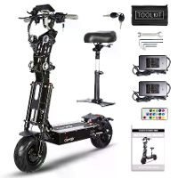 [EU DIRECT] TOURSOR X14 Elektrische Scooter 72V 40Ah 21700 Batterij 5000W*2 Dubbele Motoren 12.5 Inch Banden 70 120KM Ac