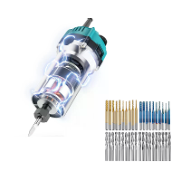 [EU Direct]TWO TREES 30000RPM 800W Hoge Vermogen Motor Houtbewerking Router Trimmer Optionele Bundel met CNC vacuummonst