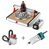 [EU/BR Direct]TWEE BEREN TTC450 Ultra CNC Router Graveermachine+30000RPM 800W Hoge Kracht Motor Lamineer  / Houtbewerkin