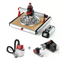 [EU/BR Direct] TWEE WORTELS TTC450 Ultra CNC Router Gravure Machine+M1 Vacuüm Monster+ CNC 4e As Draai as Kit