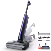 [EU Direct] Ultenic ACL TriFlex Cordless Wet Dry Vacuum Cleaner, 180° Lay Flat Suction Wiper, 55 Minutes Runtime, Self C