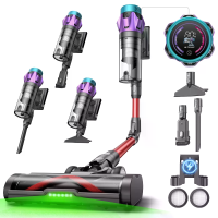 [EU Direct] Ultenic U18 Pro Draadloze Stofzuiger, 600W 55KPa Sterke Zuigkracht, 80min Maximale Werktijd, 180° Buigbare S