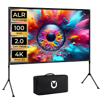 [EU Direct] ULTIMEA Photon E ALR 100/120 Inch Projectiescherm 2.0 Gain 4K HDR 80% Lichtafwijzend 99% Kleurweergave Draag
