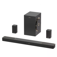 [EU Direct] ULTIMEA Skywave F40 Boom 460W 5.1.2CH Soundbar met 2 Surround Speakers ingebouwde 6.5 Inch bekabelde subwoof