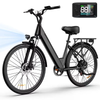 [EU DIRECT] URLIFE E26 Elektrische Fiets 48V 10.4Ah Batterij 250W (750W Piek) Aanbevolen topsnelheid 25 KM/U Max bereik