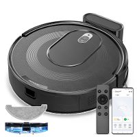 [EU Direct] Vactidy Cleanova W7 Robotstofzuiger,4000Pa krachtige zuigkracht,2 in 1 stofzuiger & mop,120 minuten looptijd