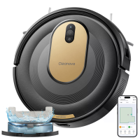 [EU Direct] Vactidy W8 Robotstofzuiger en dweilcombo, 5000Pa sterke zuigkracht, 150 minuten werktijd, slimme app en spra