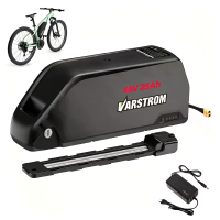 [EU Direct] Varstrom 48V 25Ah 1200Wh e bike batterij, Dodge kabel (Downtube) lithium pack met EVE 21700 cellen, 5 pin ve