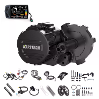 [EU Direct] VARSTROM TSDZ16 48V 1000W Mid Drive Motor Conversion Kit with Torque Sensor & EKD01 Display for JIS BB 68 73