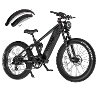 [EU DIRECT] Vitilan T7 Pro Elektrische Fiets 52V 20Ah Accu 1000W Motor 26*4.0Inch Fat Tires 90KM Actieradius 150KG Maxim