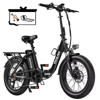 [EU DIRECT] Vitilan U3 Elektrische Fiets 48V 13Ah Batterij 750W Motor Aanbevolen Topsnelheid 25KM/H 20inch Banden 48 70K
