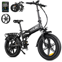 [EU Direct] Vitilan V3 2.0 Elektrische Fiets Hydraulische Dubbele Schijfremmen 48V 13AH 750W Motor Aanbevolen Topsnelhei