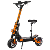 [EU DIRECT] VREOM Z37 Elektrische Scooter 60V 30AH 3000W Dubbele Motor Aanbevolen Topsnelheid 25KM/H 11 Inch Off Road Ba