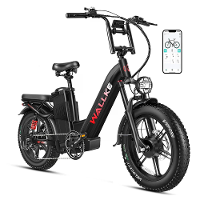 [EU Direct] WALLKE H7 AWD Elektrische Fiets 48V 60AH Samsungaccucel 1000W*2 Dubbele Motors 20inch Banden 320KM Max Berei