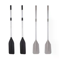 [EU Direct] WaveRite 132/142/152/162 cm Kajakpeddel Aluminiumlegering Ergonomische grip K corrosion bestendig Verstelbaa