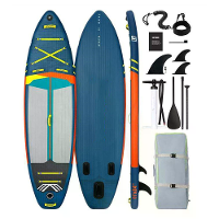 [EU Direct] WaveRite 335*86*12cm Opblaasbaar Stand Up Paddle Board Surfplank Compleet Paddleboard Accessoires Verstelbar