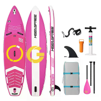 [EU Direct] WaveRite 335cm Opblaasbaar Stand Up Paddle Board 175kg Capaciteit Antislip Dek SUP voor Beginners Volwassene