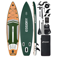[EU Direct] WaveRite 335cm Opblaasbare Stand Up Paddle Board 330lbs Laadcapaciteit 2 Personen Surfboard met Verwijderbar