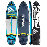 [EU Direct] WaveRite Flypark 325*89*15 Opblaasbaar Stand Up Paddle Board Surfplank Complete Paddleboard Accessoires Vers