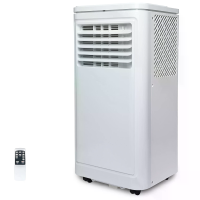 [EU Direct] Xmund 3 in 1 draagbare airconditioner, 9000BTU(2.6KW) koeling/ventilator/ontmijningen met afvoerslang, afsta