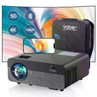 [EU Direct] Yaber Buffalo Pro U9 1080P Projector met Bonus Scherm 5G WIFI Draadloze Spiegeling LED LCD 3000Lumen Handmat
