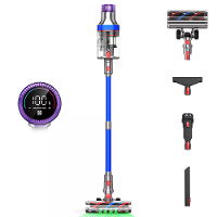[EU Direct] Yanhama S18 Draadloze Handstofzuiger, 570W 48Kpa Sterke Zuigkracht, 65Min Werktijd, 1.85L Stofreservoir, Zel