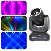 [EU Direct] YBEIYUAN 100W 4 In 1 Moving Head Pattern Beam Light DMX Control Geschikt voor Bar DJ Disco Feest Nightclub B