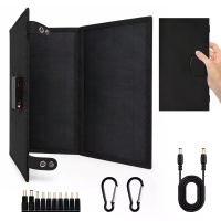 [EU Direct] ZGZXSEXHZ 30W Opvouwbare Zonnepaneeloplader 35,5 x 57,5 cm USB A Tape C DC poorten Hoog rendement draagbare