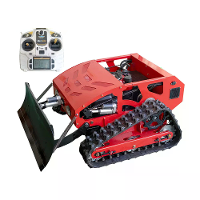 EU MMS MS550SN Benzinemaaier Robot Met Sneeuwschuiver Afstandsbediening MS550SN voor Wasteland Tuin 550mm Snijbreedte 93