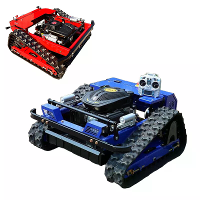 EU RV225 Afstandsbedieningsrobotmaaiers 600m Bereik 9pk Motor Verstelbare Snijdhoogte 10 150mm 1500m²/u Efficiëntie