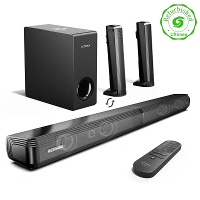 [EU/UK Direct] Gereviseerde Ultimea Apollo S50 4.1CH Soundbar bluetooth Soudbar 5 Eenheden 3 Modus Audio DSP Chip BassMa