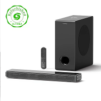 [EU/UK Direct] Gereviseerde ULTIMEA Nova S40 BT5.3 Soundbar 2.1 Kanaal Subwoofer 5.2'' Luidspreker 7.6QT Subwoofer 3EQ M