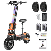 [EU/UK Direct] TOURSOR X8Pro Elektrische Scooter 60V 38.8AH Accu 60V 4000W*2 Dubbele Motoren Aanbevolen topsnelheid 25KM