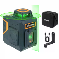 EU US Direct CIGMAN CM 605 Groene Laser Lijniveau met 360° Horizontale en 120° Verticale lijnen Verstelbare helderheid I