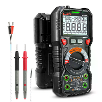 EU/US Direct KAIWEETS HT118A Digitale AC/DC Multimeter TRMS 6000 Counts True RMS met Zaklamp en Veiligheidsfuncties Best