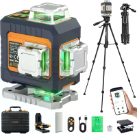 EU VS Direct CIGMAN CM G16 CM G16T 16 Lijn 4 x 360° Groene Laserniveau Zelf nivellerend USB C oplaadbaar 4000mAh Afstand