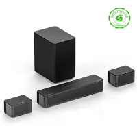 [EU/VS Direct] Gereviseerde ULTIMEA Poseidon M4T 5.1CH Dolby Atmos Soundbar 450W Bluetooth soundbar met 5,25 inch draadl
