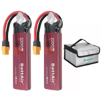 [EU/VS Direct] ISDT BattAir 2e Gen 7.4V 2200mAh 50C 2S Smart LiPo batterij Draadloze APP besturing XT60 plug voor RC dro