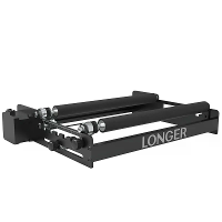 [EU/VS Direct] LONGER Laser Rotary Roller, 6 200mm Graveerdiameter, 360 graden roterende, Graveren op cilindrische objec