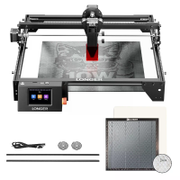 [EU/VS Direct] LONGER RAY5 10W lasersgraveerder nieuw geüpgradede versie 24000 mm/min gravuresnelheid laserpunt 0,06x0,0