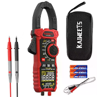 EU VS directe KAIWEETS HT208D Inrush klemmeter T RMS 6000 counts AC / DC 1000V True RMS Precision NCV detecterenie LED z