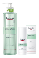 Eucerin DermoPure Gezichtsverzorgingsset   Reinigingsgel en Fluid  