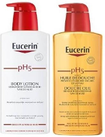 Eucerin PH5 Bodylotion   Doucheolie Duopack