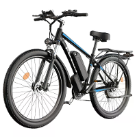 [EUDIRECT] FENGQS Q8Electric Bike 48V 17.5AH Battery 750W Motors 27.5Inch Tires 85KM Max Mileage 150KG Max Load Elec