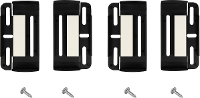 Eufab Kentekenhouder (l x b x h) 2 x 16 x 27 cm