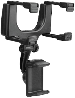 Eufab KFZ Smartphone Halterung Telefoonhouder voor in de auto 80 mm (max) 7 inch (max)