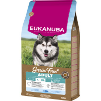 Eukanuba Adult L/XL graanvrij zeevis hondenvoer 2 x 3 kg