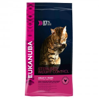 Eukanuba Adult Overweight/Sterilised kattenvoer 10 kg